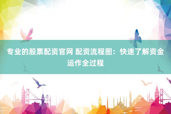 专业的股票配资官网 配资流程图：快速了解资金运作全过程