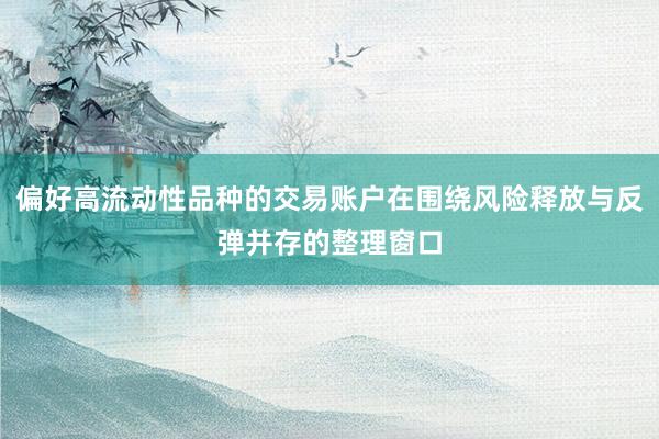 偏好高流动性品种的交易账户在围绕风险释放与反弹并存的整理窗口