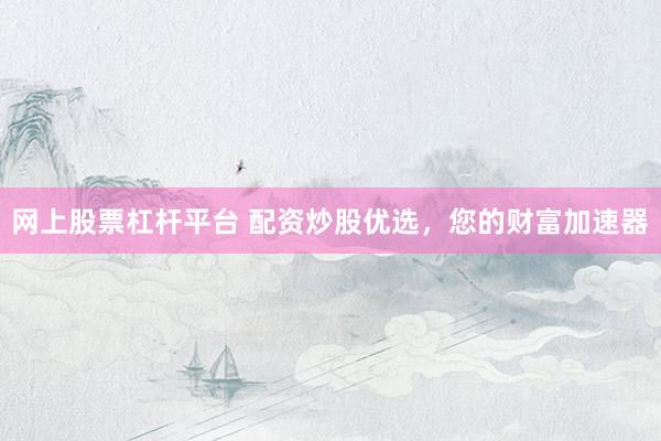 网上股票杠杆平台 配资炒股优选,您的财富加速器